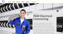 Desktop Screenshot of pmelectricalny.com