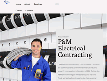 Tablet Screenshot of pmelectricalny.com